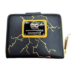 Loungefly Wallet NWT DC Comics Black Adam Zip Around Wallet 2022 Cosplay Yellow